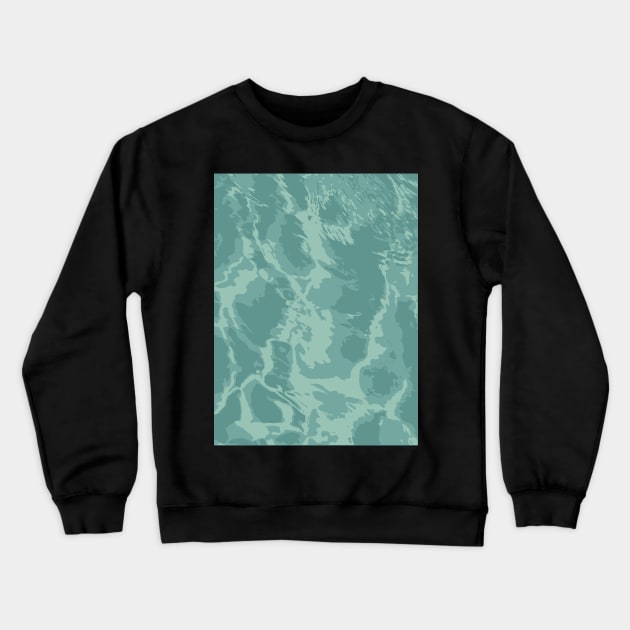 Camouflage Crewneck Sweatshirt by Kat C.